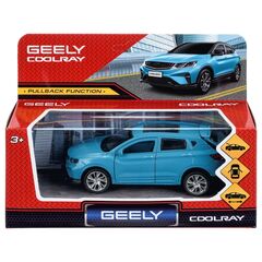 Машина металлическая Gelly Coolray, голубой цвет