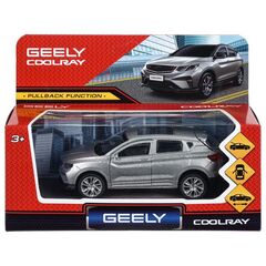 Машина металлическая "Geely Colray", цвет серебристый, 12 см