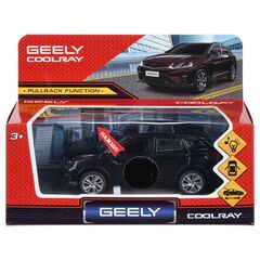 Машина металлическая "Geely Coolray", свет-звук, цвет черный, 12 см