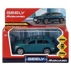 Машина металлическая "Geely Monjaro", цвет изумрудный, 12 см