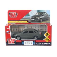 Машина металлическая "Lada Granta" цвет серый, 11,5 см