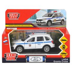 Машина металлическая "LADA Granta Cross Полиция" 12 см,