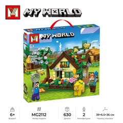Конструктор Minger "Весенний дом", 630 деталей