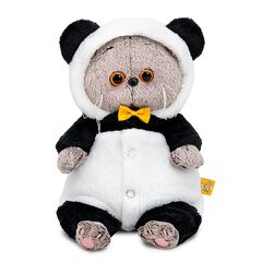 Мягкая игрушка "Кот Басик BABY в кигуруми "Панда" 22 см
