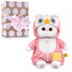Мягкая игрушка "Кошечка Ли-Ли baby в кигуруми "Сова"