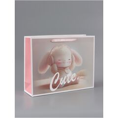 Пакет подарочный "Cute" 40×31×11,5 см