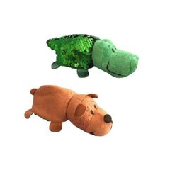 Игрушка - Вывернушка "Блеск" 12см Крокодил/Щенок