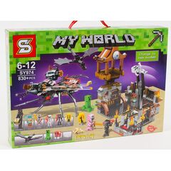 Конструктор "My World" 830 деталей