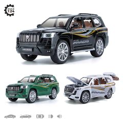 Машинка металлическая "Toyota Land Cruiser Prado", со светом и звуком, 20 см