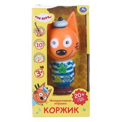 Музыкальная игрушка "Сказочник Коржик Три кота" 20 песен и фраз