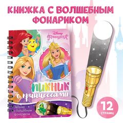 Книга с фонариком "Пикник с принцессами"