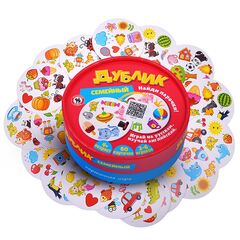 Карточная игра "Дублик. Семейный" 60 карточек
