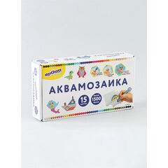 Аквамозаика "Волшебные бусинки" 15 цветов