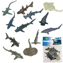 Набор животных "Морская фауна" 12 шт