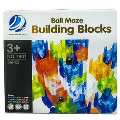Динамический конструктор с шариками "Ball Maze Building Blocks", 36 деталей