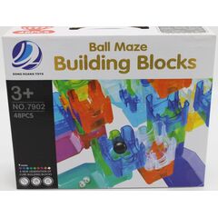 Динамический конструктор с шариками "Ball Maze Building Blocks", 48 деталей
