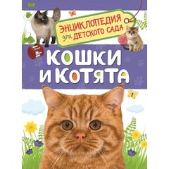 Энциклопедия для детского сада "Кошки и котята"
