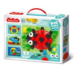 Мозаика для самых маленьких d25, d40/5 цв/52 эл