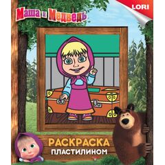 Картина из пластилина "Маша"