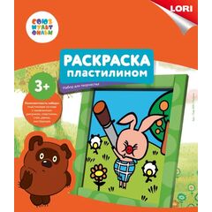Картина из пластилина "Пятачок"