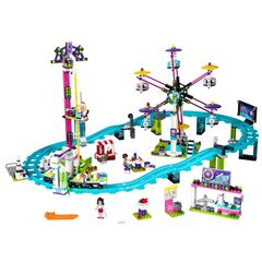 Конструктор Lepin "Парк развлечений: Американские горки", 1213 деталей