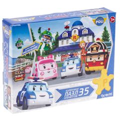 Макси пазл "Robocar Poli", 35 элементов