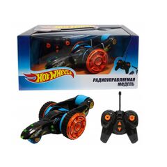 Hot Wheels трюковая трёхколёсная машина-перевёртыш на р/у, 27MHz, вращение на 360°