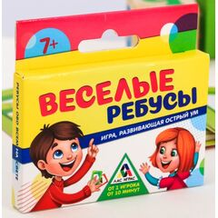 Карточная игра "Веселые ребусы"