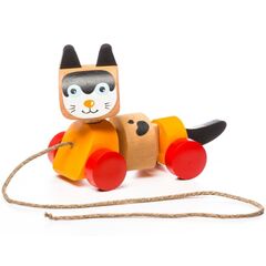 Каталка из дерева "Кошечка"