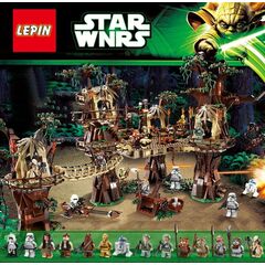 Конструктор Lepin "Деревня Эвоков", 1990 деталей