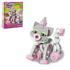 Конструктор мягкий из EVA "Кошечка", 64 детали