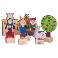 Набор сказочных персонажей "Гуси-лебеди"