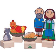 Персонажи сказки Курочка ряба