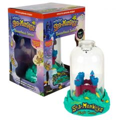 Аквариум "Sea-Monkeys" для выращивания ракообразных вида Artemia Salina, 14x12x19 см "Волшебный замо