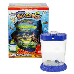 Аквариум "Sea-Monkeys" светящийся в темноте для выращивания ракообразных вида Artemia Salina, (50 ик