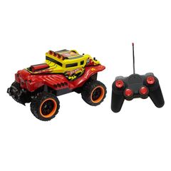 Hot Wheels "Багги бигвил" на р/у, защита от брызг, красная