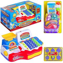 Игровой набор "Касса с весами и продуктами", со звуком
