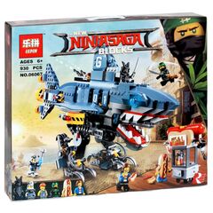 Конструктор Lepin "Акула Гармадона: нападение на Ниндзяго Сити", 930 деталей