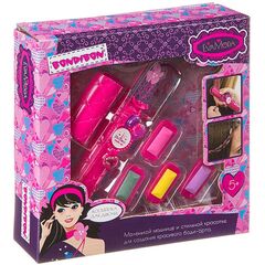 Набор для волос: мелки 4 шт + щипцы