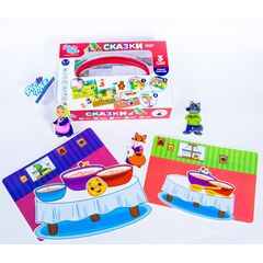 Развивающая игра на липучках "Сказки"