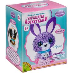 Украшаем лоскутками игрушку "Кролик"