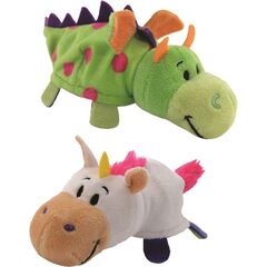 Игрушка-вывернушка "Дракон-единорог" 12 см
