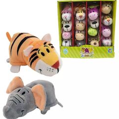 Игрушка-вывернушка "Тигр-слон" 12 см