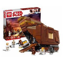 Конструктор Lepin "Звездные воины. Песчаный краулер", 1388 деталей