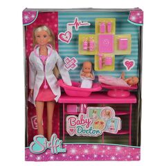 Кукла Steffi "Детский доктор" в наборе 3 куклы