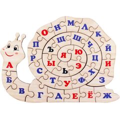 Пазл-алфавит "Улитка"
