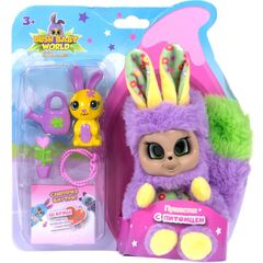 Игрушка "Bush Baby World. Пушастики" Дейзи с питомцем и аксессуарами