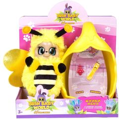 Игрушка "Bush Baby World. Пушастики" Пчелка Бри со спальным коконом