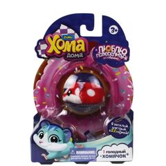 Игрушка хомячок красный "Хома дома"