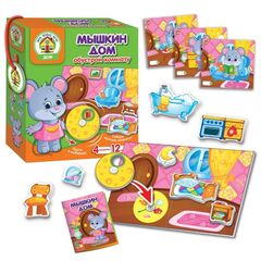 Игры на липучках "Мышкин дом"